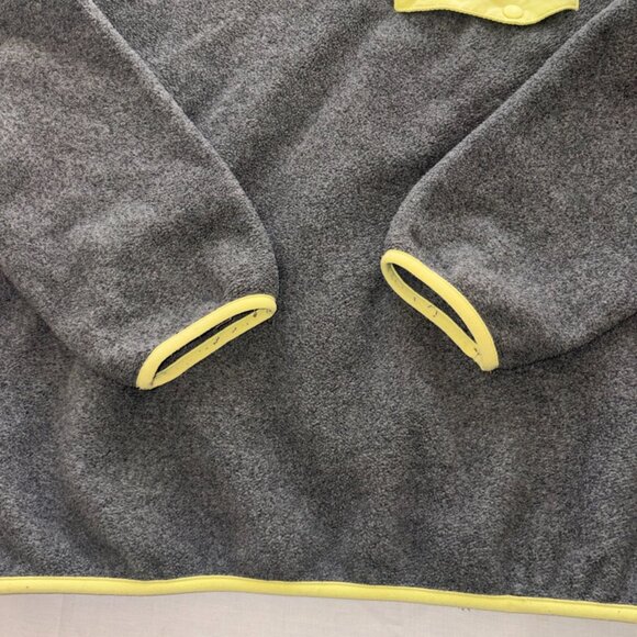 PATAGONIA Women's Lightweight Synchilla® Snap-T Pullover Gray Chartreuse Small - Picture 7 of 10